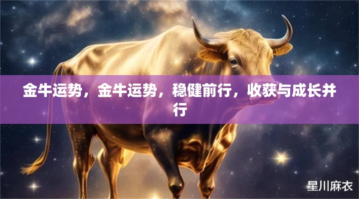 金牛稳健前行,收获成长并行,深度解析金牛运势