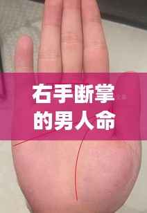 右手断掌男人的命运,手相与星象的独特解读