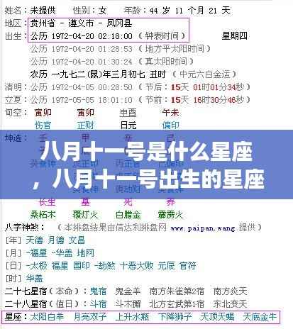 八月十一号星座运势解析,揭秘你的星座性格与未来走向