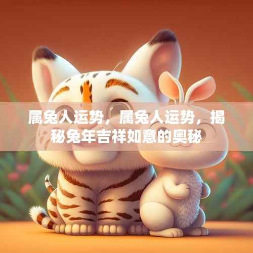 揭秘属兔人的吉祥运势与成功奥秘