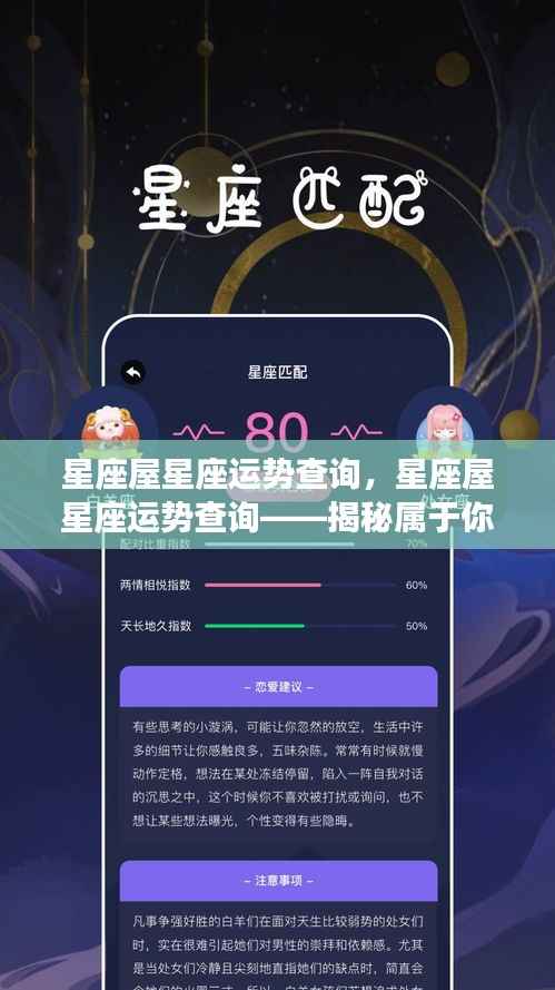 星座屋星座运势查询,揭秘属于你的星座运势密码详解