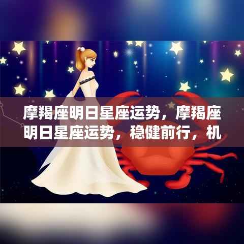 摩羯座明日运势,稳健前行,机遇与挑战并存的日子