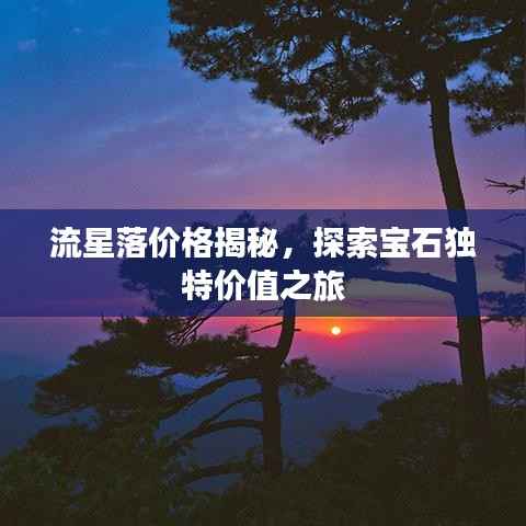 流星落价格揭秘,探索宝石独特价值之旅