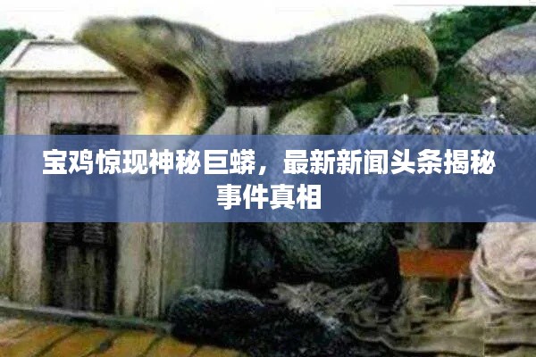 宝鸡惊现神秘巨蟒,最新新闻头条揭秘事件真相