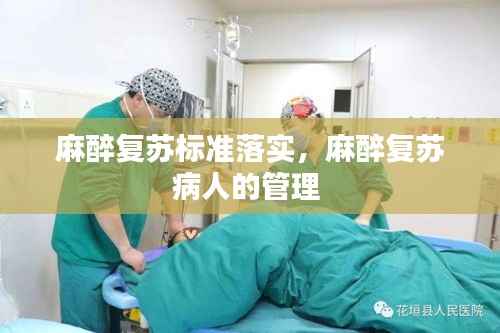 麻醉复苏标准落实,麻醉复苏病人的管理
