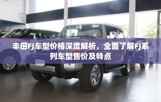 丰田FJ车型价格深度解析,全面了解FJ系列车型售价及特点
