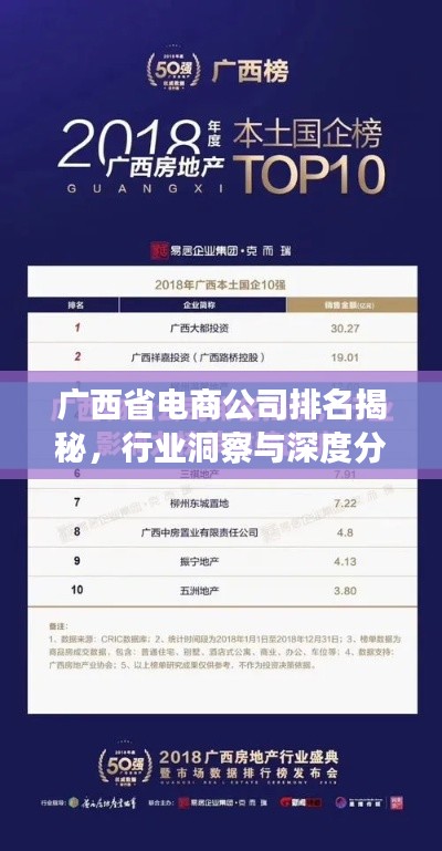 广西省电商公司排名揭秘,行业洞察与深度分析