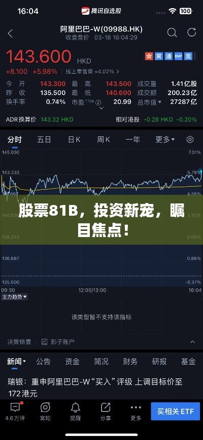 股票81B,投资新宠,瞩目焦点!